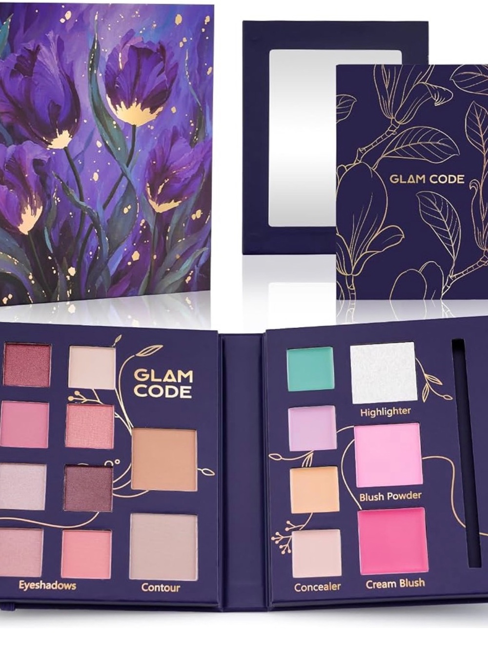 Glam Code Omnia Chroma Palette & Tinted Lip Balm Trio - Bundle